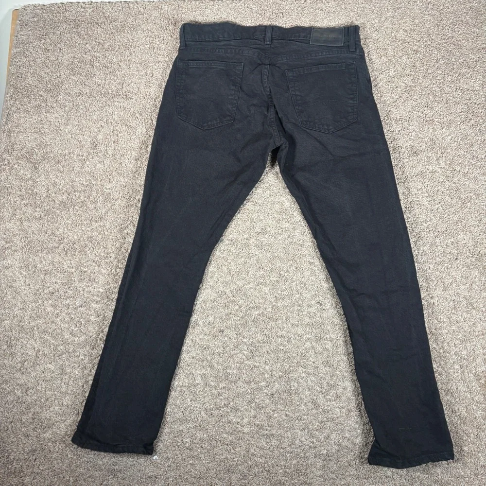 Polo Ralph Lauren Varick Slim Straight Black Jeans Mens 32x30 Stretch Denim